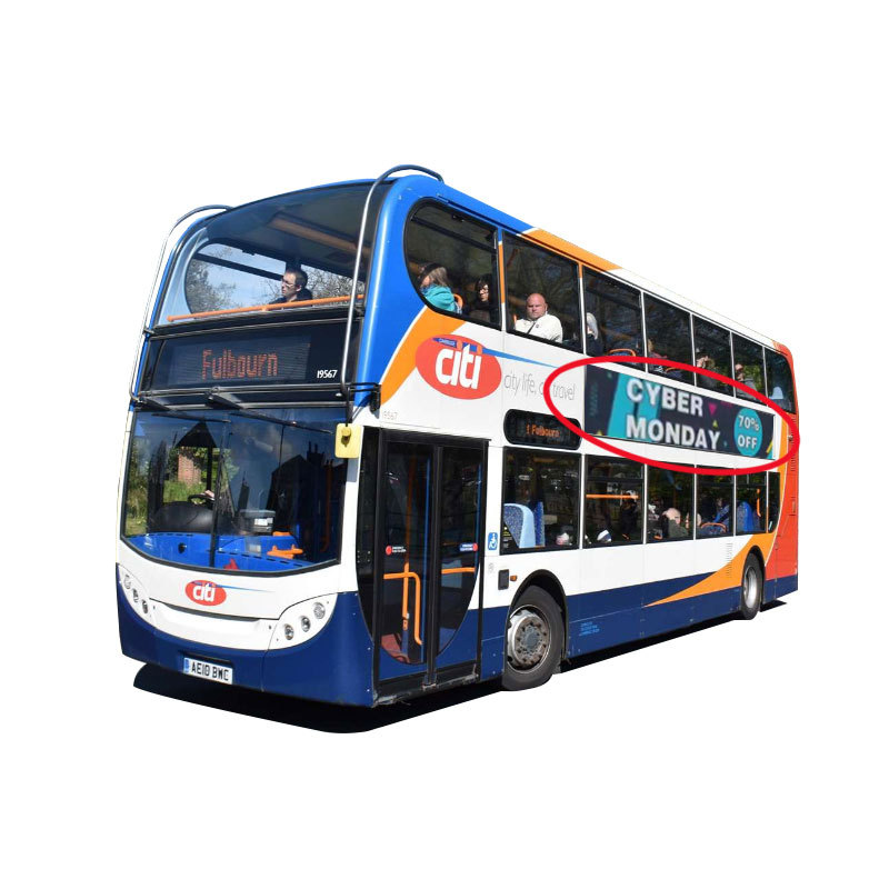 Digital Bus LED Screen for Advertising - Vehicle Digital Advertising - 6