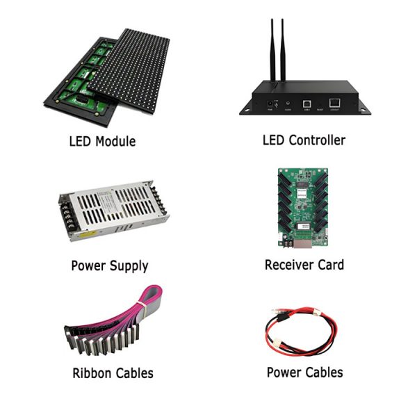 Accessories for led screen