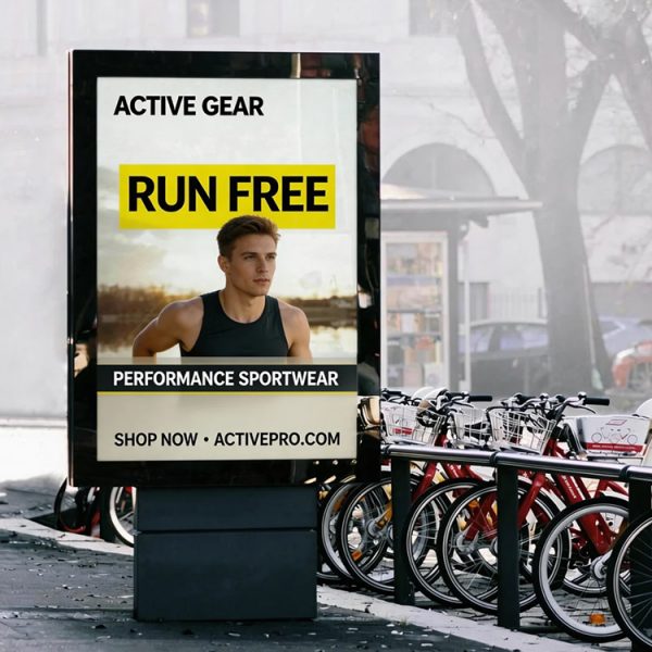 digital street furniture led screen